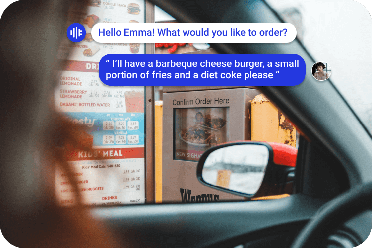 place your order with voice ai at drive-thru.