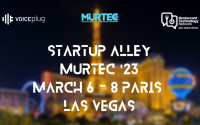 Voice Your Way to Ordering – VOICEplug AI at STARTUP ALLEY MURTEC 2023