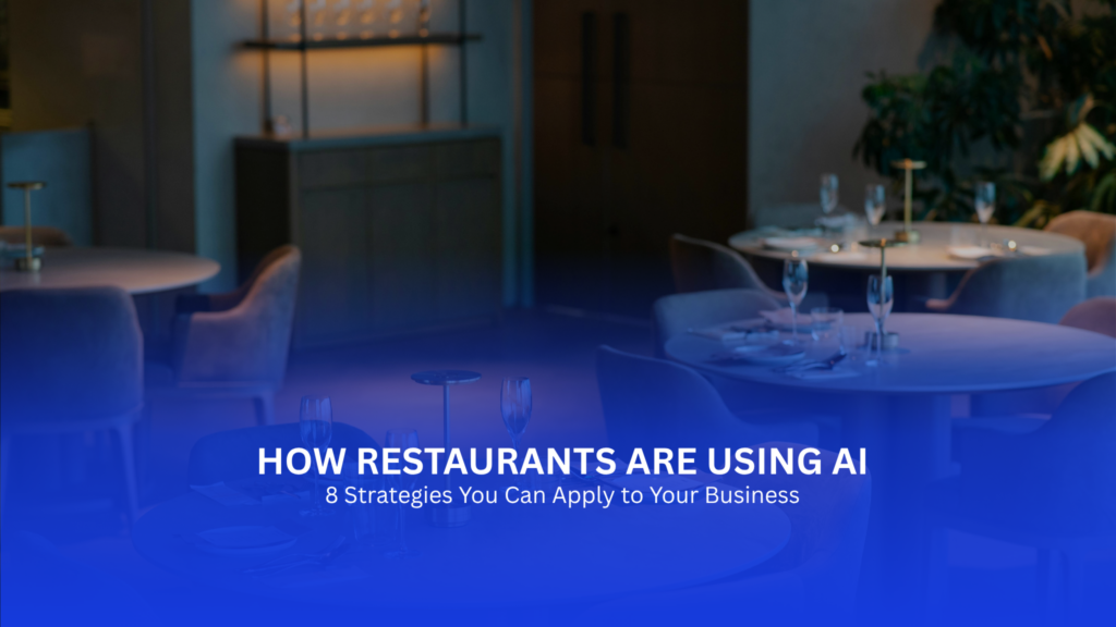 Restaurants are using ai