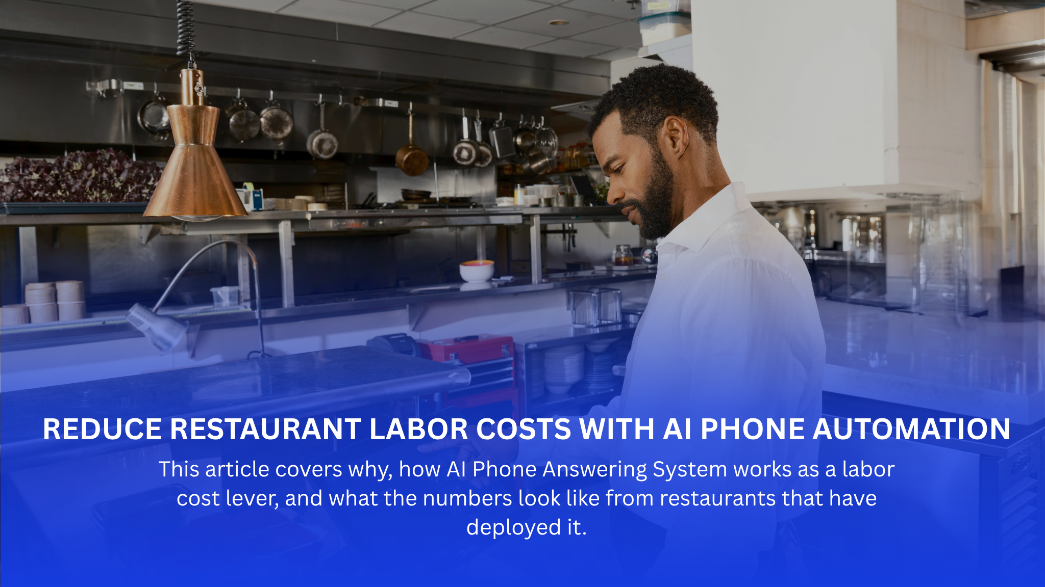 How to Reduce Restaurant Labor Costs with AI Phone Automation?